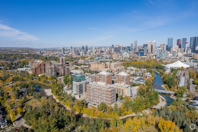 Aerial Photo - Elbow Tower