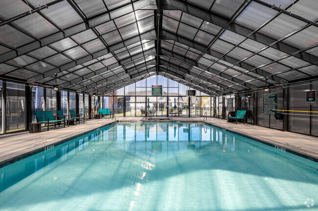 Enclosed Heated Saltwater Pool and Spa - Park Residences Plano