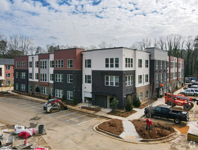 1/26/22 Construction - Columbia Canopy at Grove Park