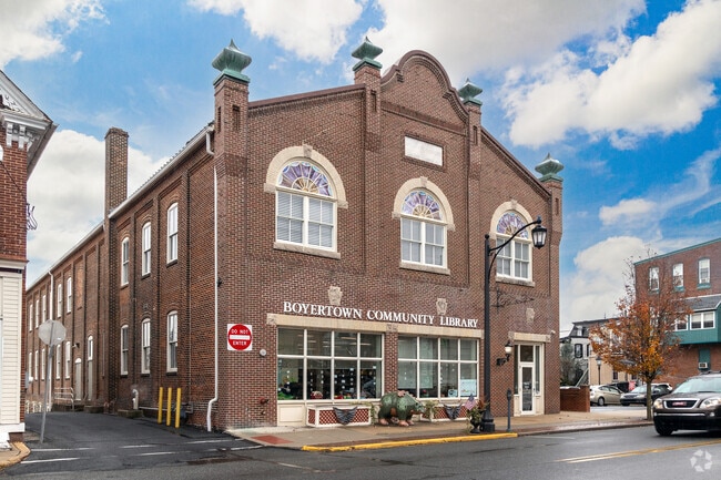 Boyertown Community Library serves many of the communities around Boyertown.