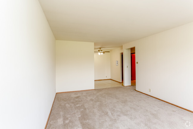 Sala de estar - Honey Creek Apartments