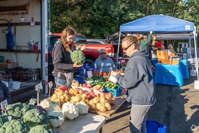 Find a wide selection of fresh veggies at the Hartford Farmers Market.