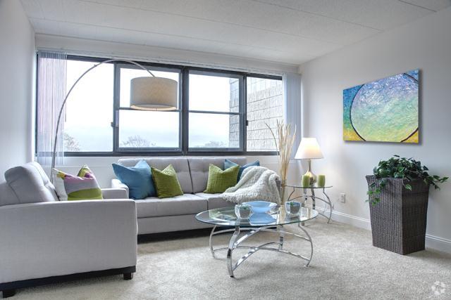 Sala de estar - Soundview Apartments