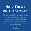 2 Bed 2 Bath MFTE