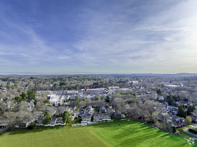 Aerial Photo - Linden Square Townhomes