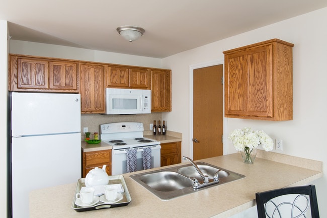 2B/2B - Kitchen - Shelby Park Manor Apts - 55 & OVER