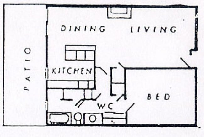 1HAB/1BA - Huntington Gardens Apartments