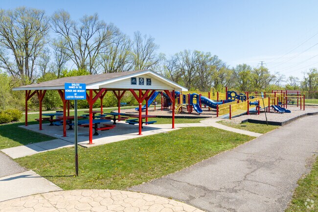 Lions Park That All Can Play is an inclusive playground with sensory activities for all ages and abilities.