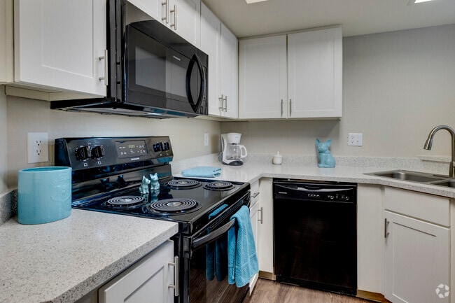 Kitchen - Mesquite 2BR, 1BA - 916SF - Luma Apartments