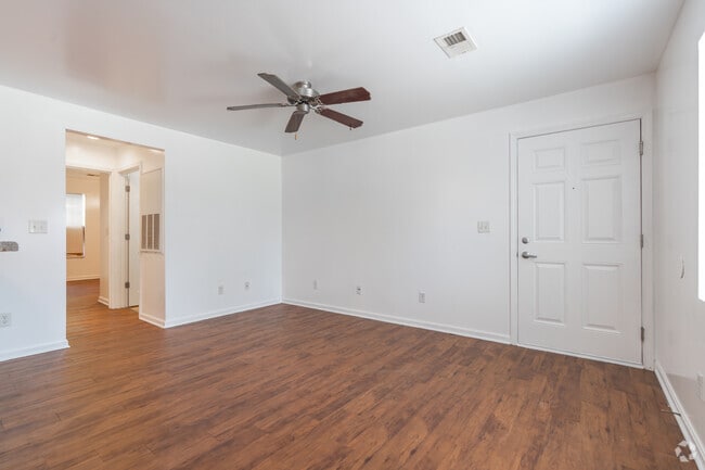 2BR, 1BA - 926SF - Living Room - Willow Place Apartments