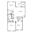 2 Bedroom/1 Bath