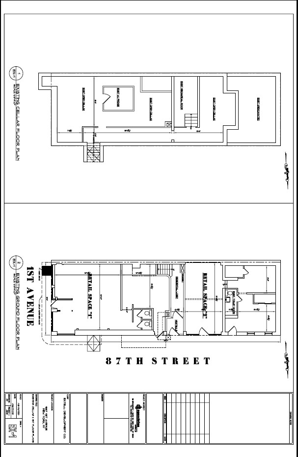 845sf First Floor - 1667 First Ave