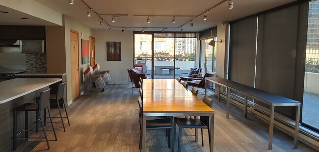 Entertaining room in building - 2201 3rd Ave