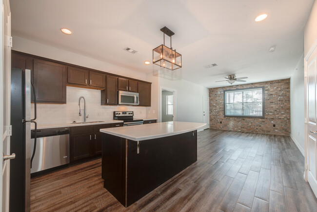 Kitchen / Living Room - Thomas Park Lofts