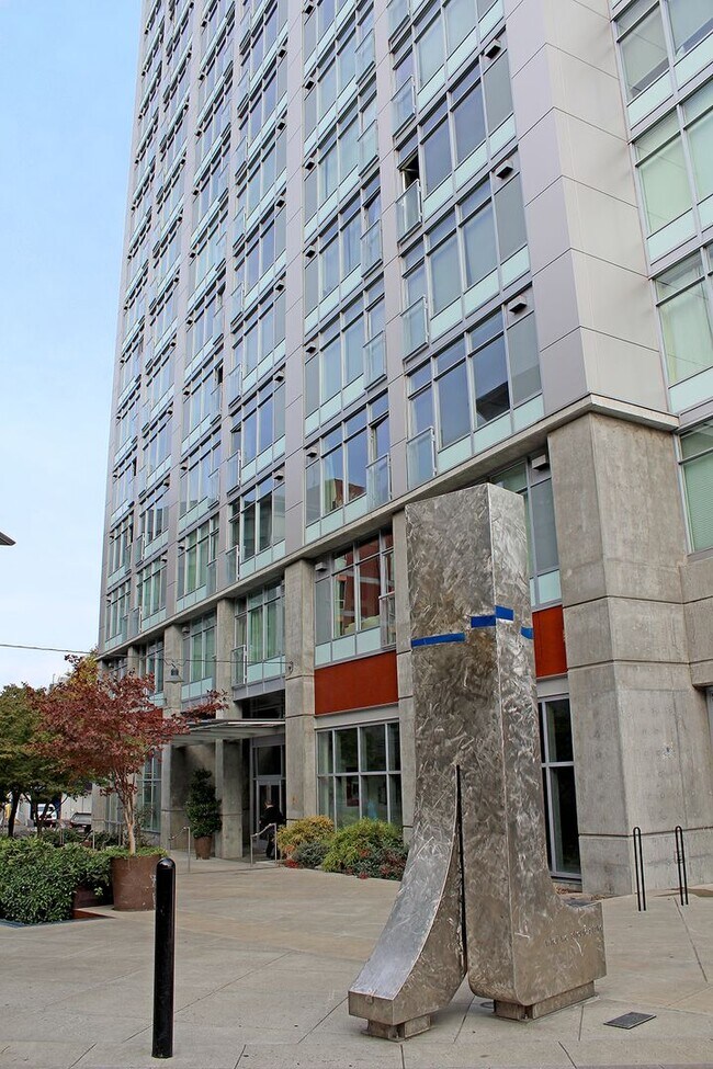 Building Photo - View! Parking! Sleek Modern Studio Condo o...