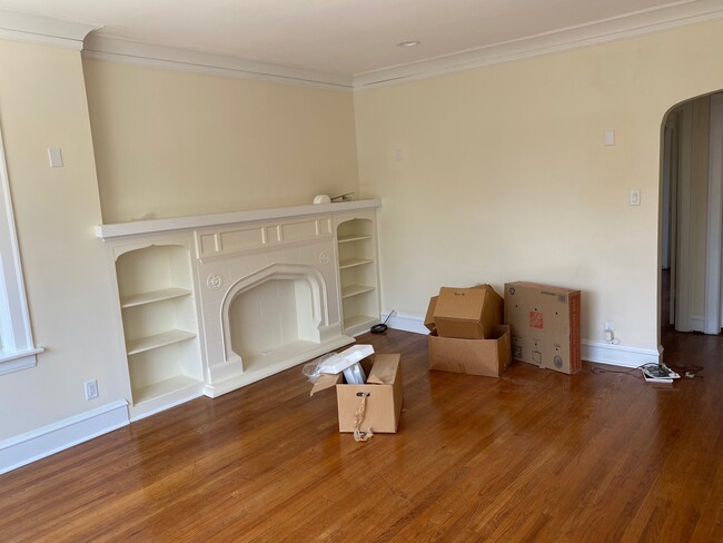 Built in fireplace - 1744 E 84th Pl