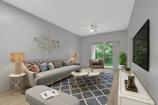Sala de estar - Melrose Apartments