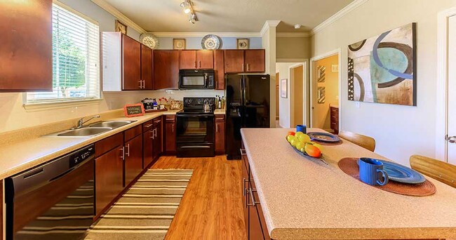 Parkway Grande Kitchen, San Marcos, Texas - Parkway Grande Apartment Homes