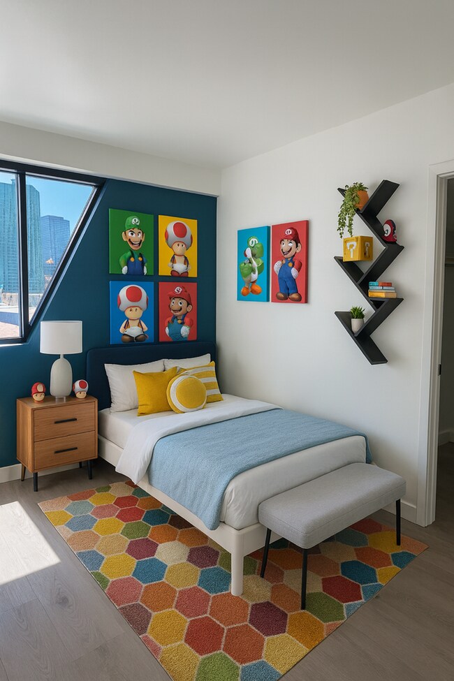 Interior Photo - Rainbow Road