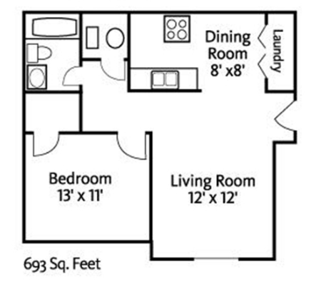 1BR/1BA - Noble Park