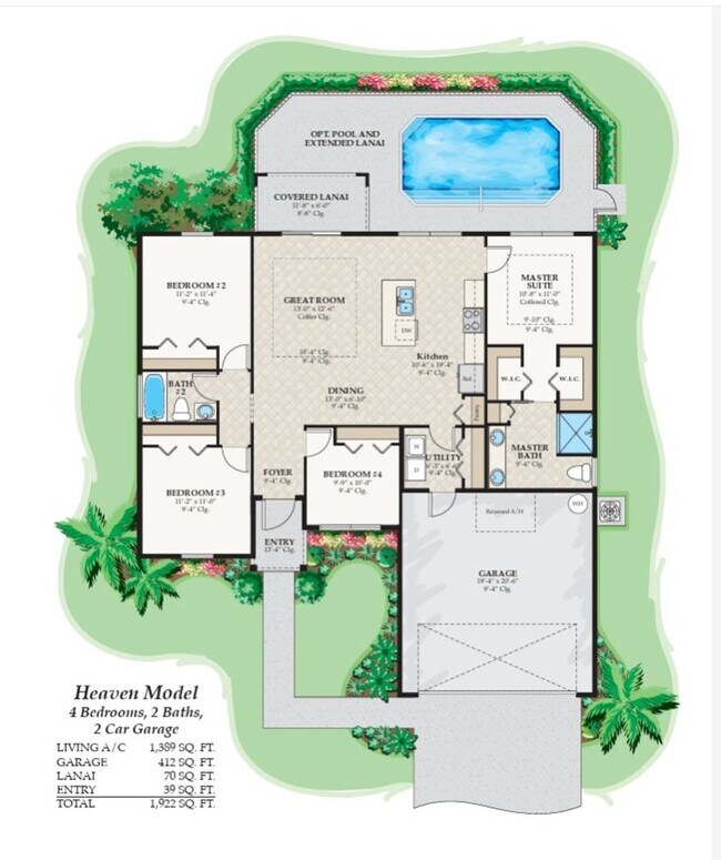 Foto del edificio - Brand new 4 bedroom 2 bath-2 car garage-SW LEHIGH ACRES