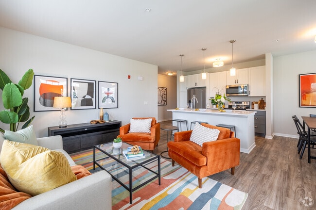 Living Room - Seasons at North Aurora