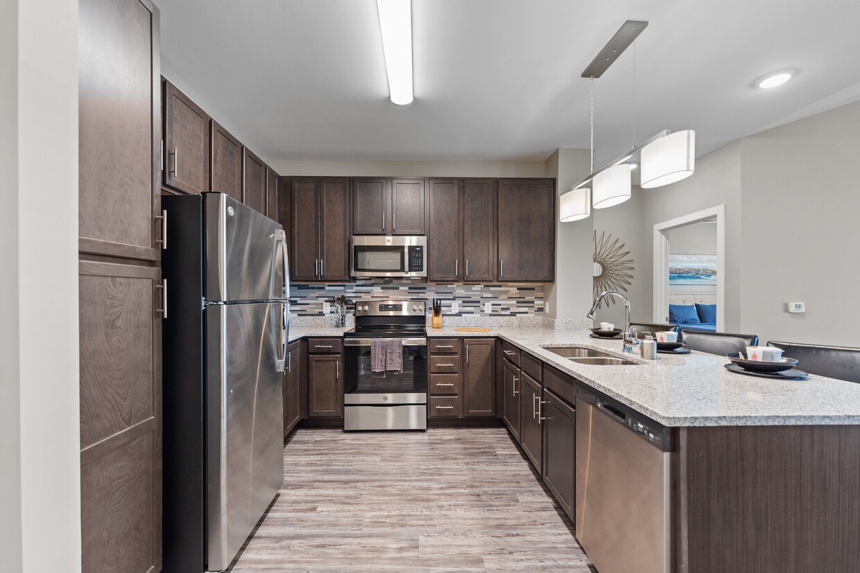 Stainless Steel Appliances - Bonavia Luxury Apartments