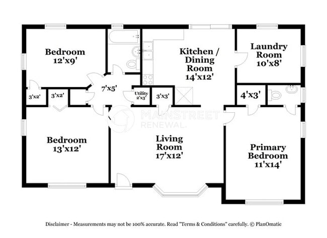 Photo - 3 Bedroom Pet-Friendly Home in LOUISVILLE, KY with Main Street Renewal
