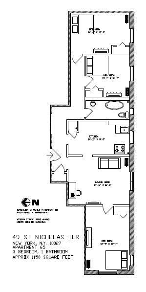 3BR/1BA - 49 St Nicholas Ter