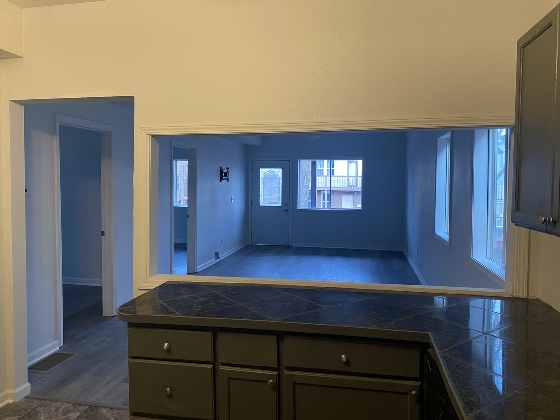 Living / Dining Room view from Kitchen - 2469 S 12th St