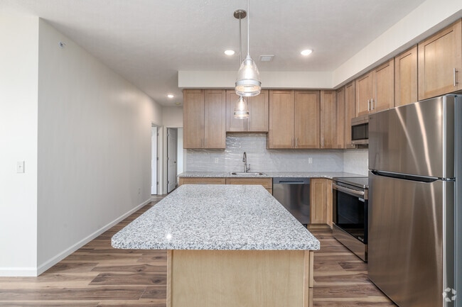 2BR, 2BA - 1,267SF - Kitchen - Treeline Apartments