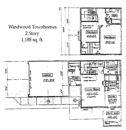 2BR/2BA - Windwood Townhomes