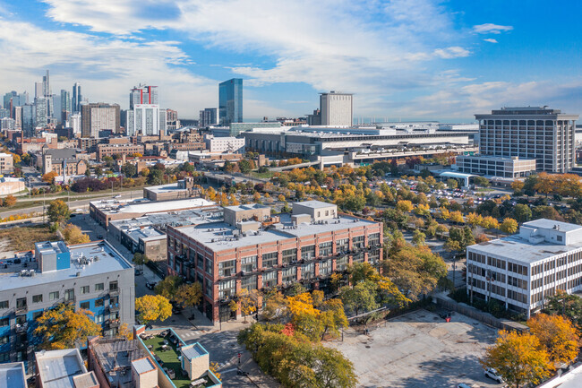 Aerial Photo - The Bronzeville Lofts