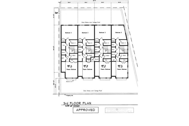 3rd Floor Plan - 400 Warburton Ave