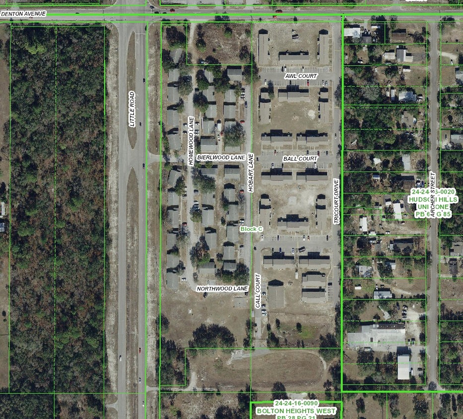 Plat Map - Hudson Estates