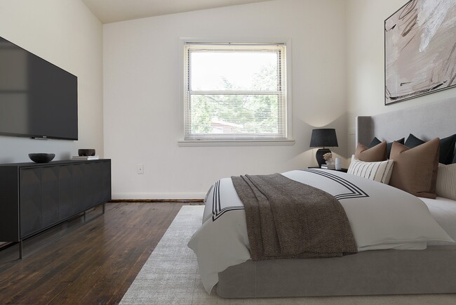 Bedroom with natural light - Mt Washington Apartments