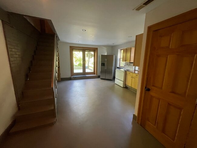 view from living room to kitchen - 127 Flint St
