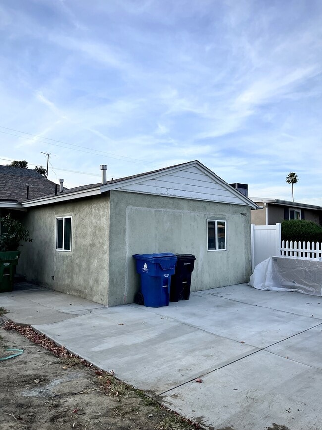 ADU side view - 7951 Clearfield Ave