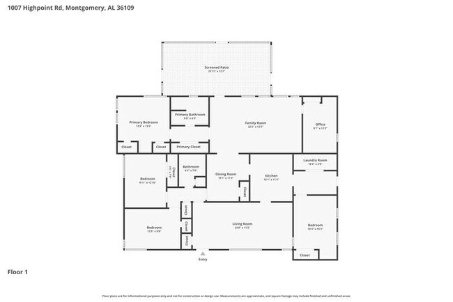 Building Photo - Montgomery 4 Bedroom Home in Montgomery, AL