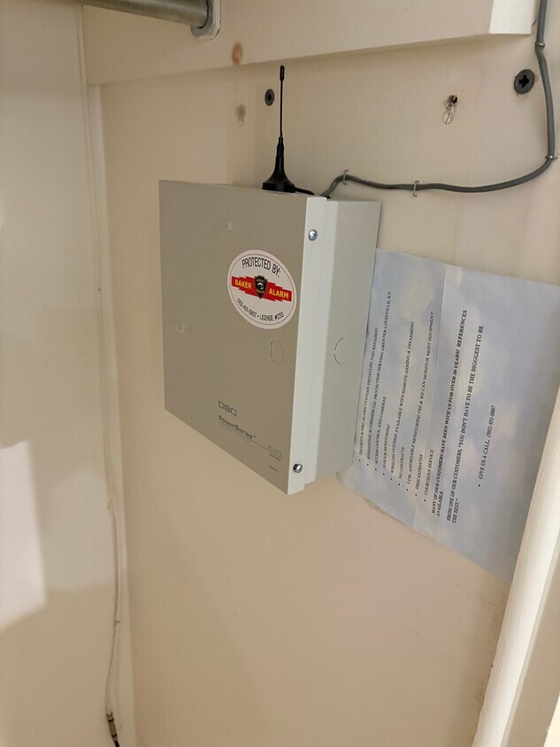 IN UNIT ALARM SYSTEM - 509 Highwood Dr