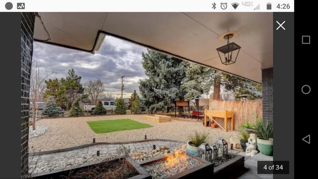 Dedicated zero-scaped yard. Covered seating area. *Firepit not functioning. - 1808A Simms St