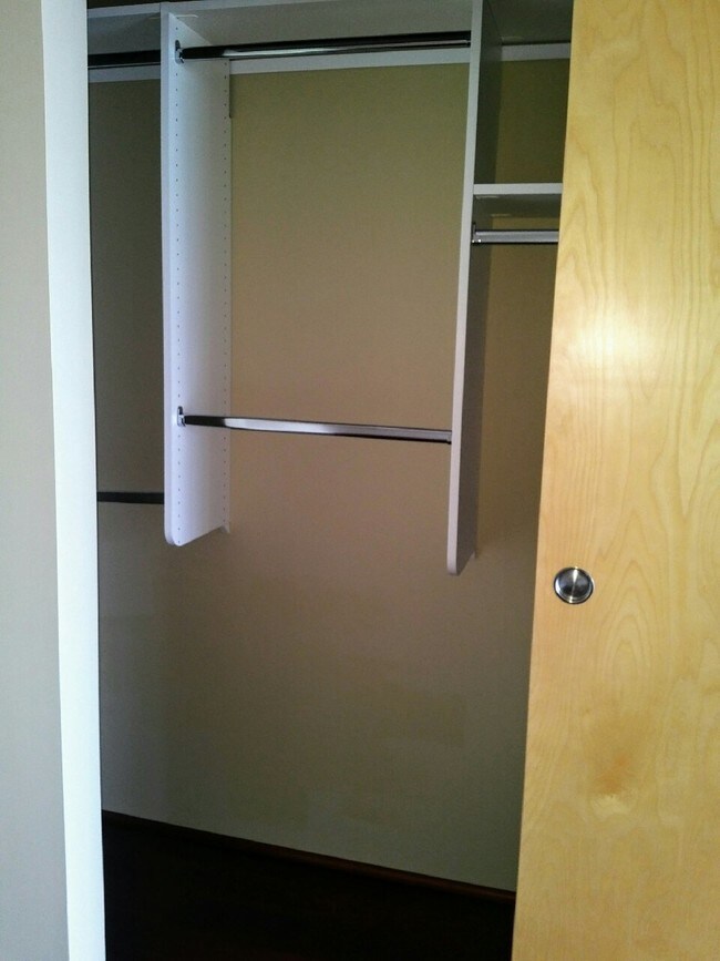 Leftside built-in closet - 1221 SW 10th Ave