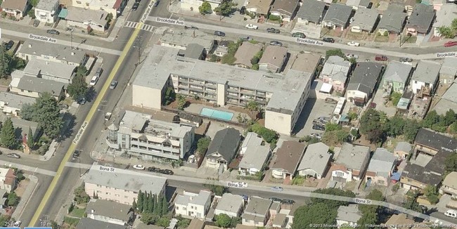 Aerial Photo - Stacy Arms Apartments