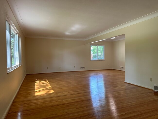Living room from front door - 2128 Collinway St