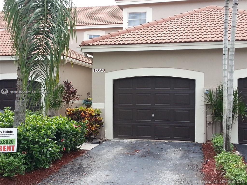 1090 Sorrento Dr, Weston, FL 33326 Townhome Rentals in Weston FL