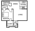 1 bedroom A2