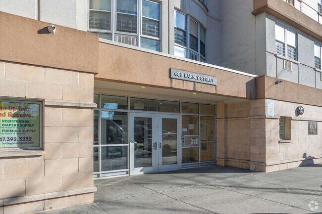 Building Entrance - New Lots Plaza Apartments