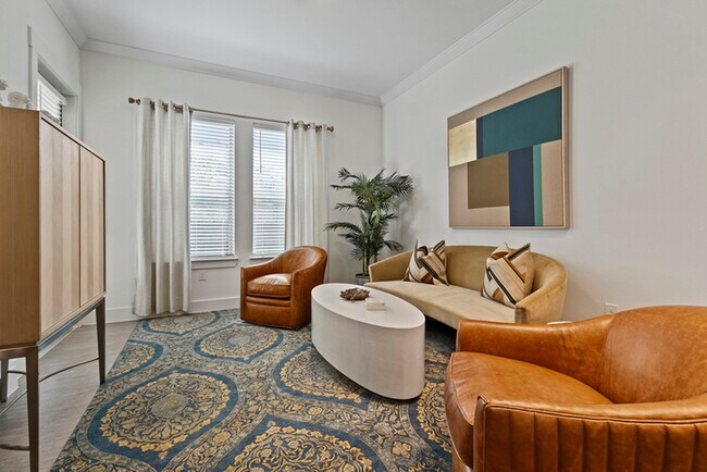 Living Room - Luxe at Mercer Crossing