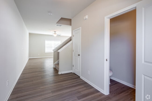 Front hall and 1/2 bath - Heritage Pointe