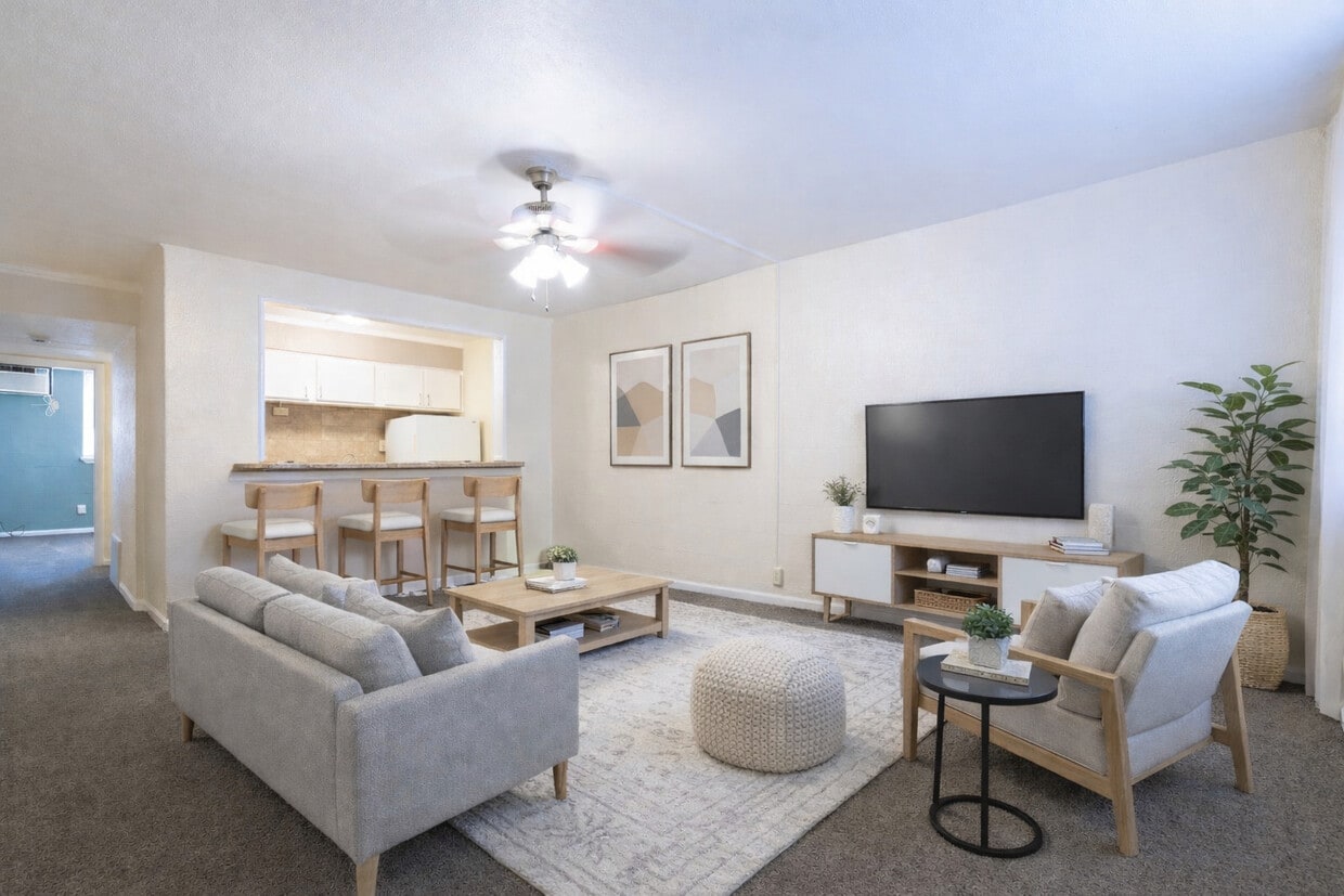 Virtually staged with ChatGPT to reflect the true potential of this floor plan. - Heather House